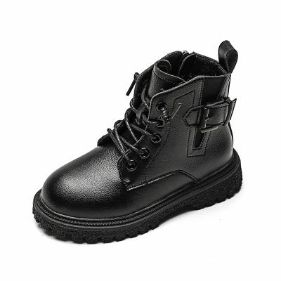 China 2021 Wholesale Lightweight Trendy Zippers Martin Kids Boots Winter Buckle Warm Children Sports Shoes For Boy for sale