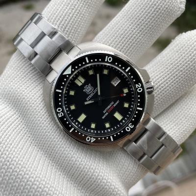 China Date Auto Newcomer 2021! STEELDIVE Brand SD1980 200M Sapphire Glass Autoamtic 6105 Bezel 20ATM Ceramic Turtle Dive Watch for sale