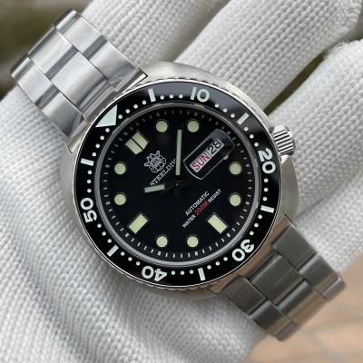 China New Arrival Date STEELDIVE SD1972 Automatic Movement Steel Men's Dive Watches Case 200M Waterproof NH36 Function 45MM Day and Date for sale