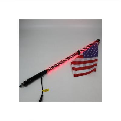 China Good Quality Cheap Price Colors Led LED Whip Offroad Cars Whip Antennas Flag Light For for sale