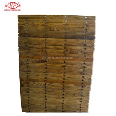 China Concrete block loading and high strength concrete brick making machine pallet pine wood molding pallet for block molding machine wooden block pallet price for sale