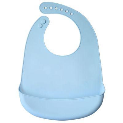 China Custom Printing Bpa Free Food Grade Kids Washable Feeding Kids Waterproof Baby Silicone Bib Set Colorful Silicone Baby Bibs for sale