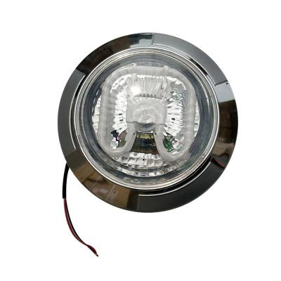 China PC CEILING LAMP Diameter 250 Cab Light System Bus Auto Lighting Parts Led Light HC-B-15116 for sale