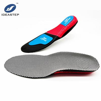 China Poron Flat Plantar Fasciitis Support Ideastep PU Insoles Orthotic Insoles Sports Shock Absorption Feet PU Insoles Correction Heel Pads for sale