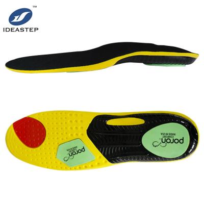 China Ideastep PU Daily Work Cushioning Arch Support Poron Heel Pads Fifth Gel Pad Metatarsal Joint PU Insoles for sale