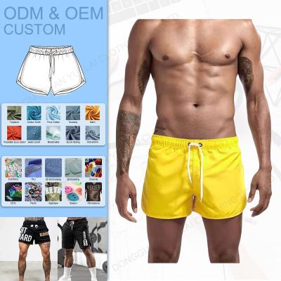 China Anti-wrinkle Wholesale Custom Quick Dry Mens Athletic Shorts 100% Polyester Mesh Workout Sports Sweat Jogger Gym Running Shorts for sale