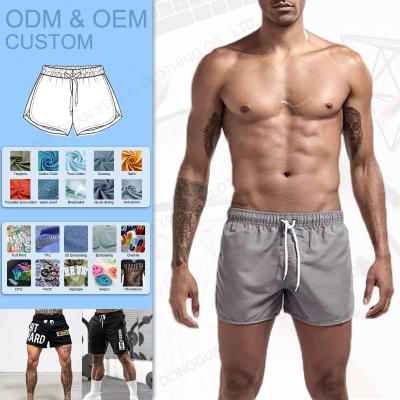 China Anti-wrinkle Running Shorts Men Fitness Beach Swim Shorts Summer Joggers Shorts Casual Sports Workout Quick Dry Training Gym Pants for sale