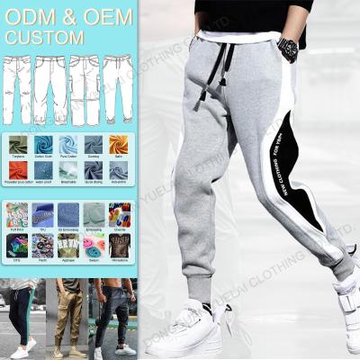 China Other Wholesale Custom New Fashion Track Pants Mens Sports Trousers Stretch Pants For Young Men Slim Jogging Training Running Pants for sale