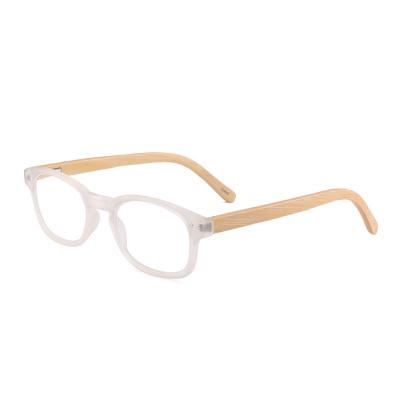 China Nose Clip Wooden Frame Eyewear Women Reading Glass Ultra Thin Thin Visual Unbreakable Designs For Woman Men for sale