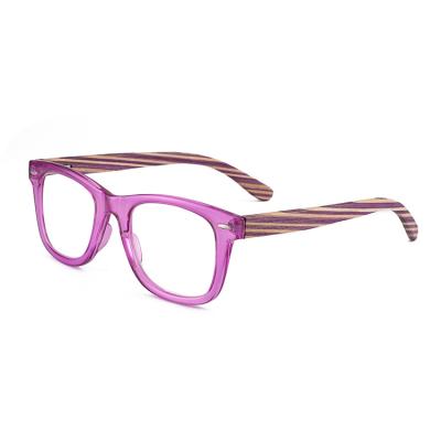 China 2021 Slim PC Brand Name Reading Frame Bamboo Wooden Folding Bifocal Glass Reading Glasses for sale