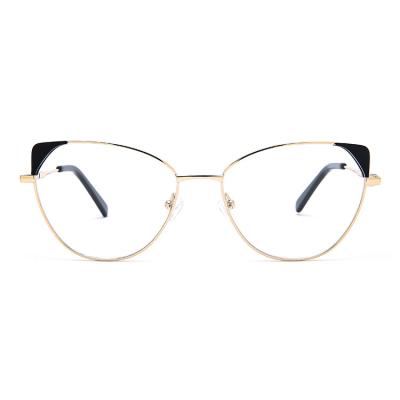 China Eyewear Glasses Frames Women Metal Eye Frame Men Flexible Elegant Style Luxury Eyeglass Reading Glasses Monocle for sale