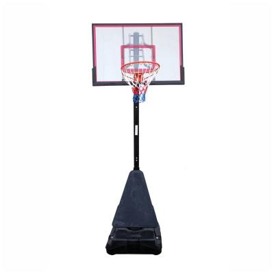 China PE Sports Equipment Multifunctional Outdoor Fitness Training Adjustable Basketball Rack for sale