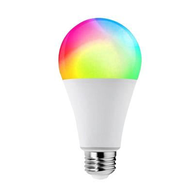 China Smart Life Hot Sale Wifi RGBCW Dimming Color Toning Smart Led Light Bulb Alexa Google Speaker Voice Mobile Phone Remote Control for sale