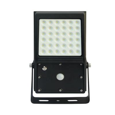 China High Quality Garden Integrated Design No Wiring With PIR Sensor 5w LED Infrared Remote Control Outdoor Solar Flood Light for sale