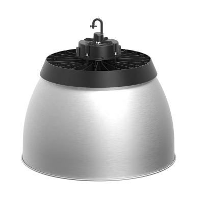 China Hot selling warehouse industrial SMD2835 supermarket lighting IP65 die-casting CE non-insulated driver 200 watt UFO highbay light for sale