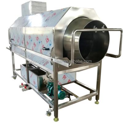 China Plastic Bag Rotary Meat Packaging Bag Drum Soft Cleaning And Drying Machine à venda