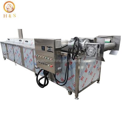 China Vacuum Food Bag Water Bath Tunnel Vacuum Packed Food Pasteurization Machine /Tunnel Pasteurization Production Line à venda