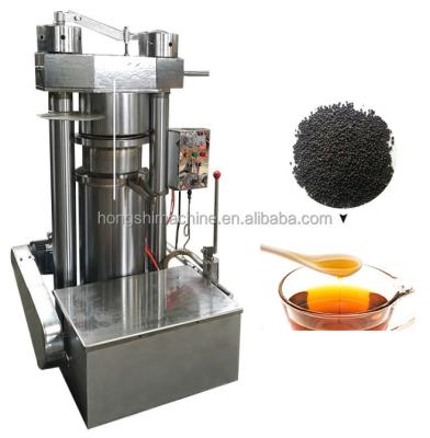 China food & beverage factory hydraulic pressure sesame oil extract machine/sesame oil press machine/sesame oil extraction machine à venda