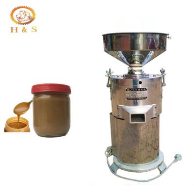 China High Efficiency Stone Grinding Wheel Stainless Steel Peanut Paste Grinding Machine for sale