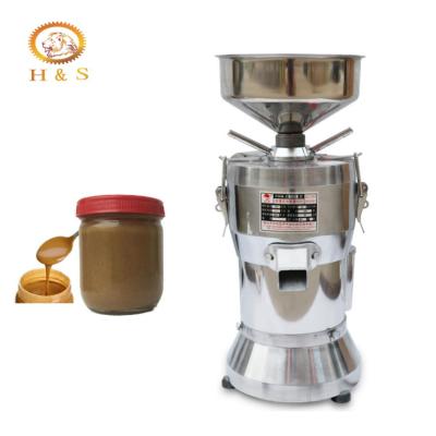 China High Efficiency Stone Grinder Stainless Steel Peanut Butter Maker à venda