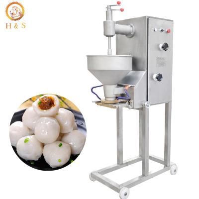 China Automatic Meat Processing Chicken Fish Meatball Maker, Stuffed Meatball Making Machine à venda