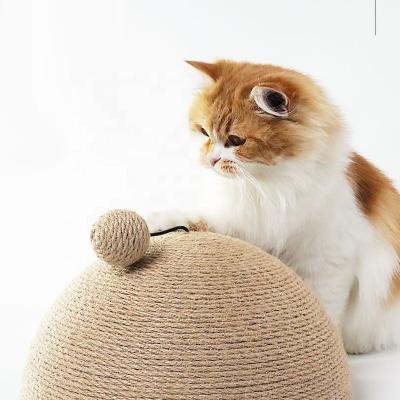 China Cat Scratching Tree Sisal Fabric wooden made to order wholesale stocked Cat Tree Scratching Posts durable for sale