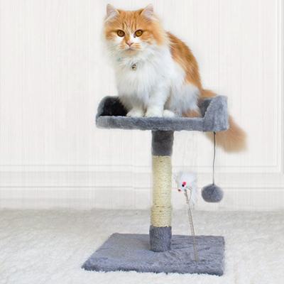 China Bestseller Wholesale Big Cats Scratch Climbing Frame Sisal Cat Scratch Ball Stocked Post for sale