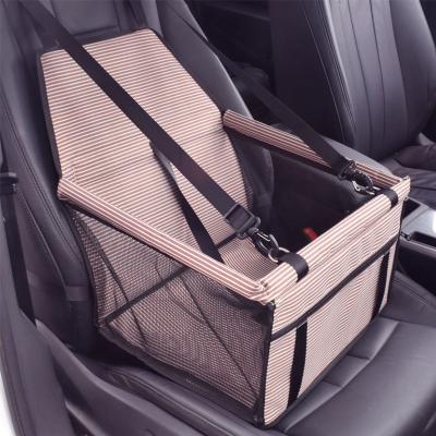 China Car Carrier Stored Dog Seat Bag Waterproof Mesh Hanging Bags Dog Seat Basket Safety Basket Cat Moving Carrier for sale