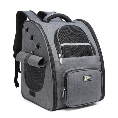 China Stored High Quality Fashionable Breathable Extinguishing Portable Pet Shoulder Bag Backpack for sale