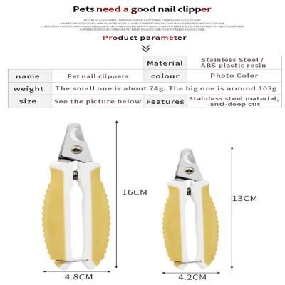 China Stocked High Quality Dogs Pet Nails Grooming Scissors Clippers Tools for sale