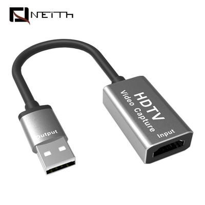 China Hdmi Short Video 4K Hdmi Video Capture Card Cable Gaming Capture Card 4K 1080P Video To USB 2.0 Audio Video Grabber for sale