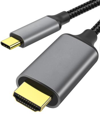 China USB C to HDMI Cable 6.6ft 4K 60HZ USB Video Game Player for MacBook Pro/Air Mac Cable USB HDMI HDMI Video Capture Card for sale