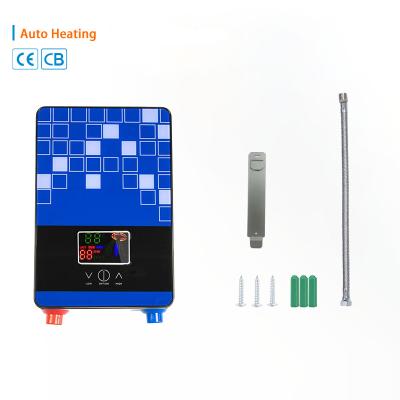 China Wholesale Hotel Screen Design Shower Button Type Instant Electric Water Heaters for sale