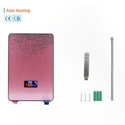 China Hotel Electric Water Heater 5500W 220V Tankless Constant Temperature Instant Hot Water Heaters For Shower Kitchen for sale