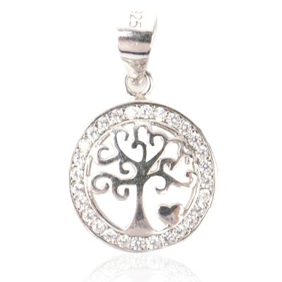 China Other 925 Sterling Silver Tree of Life Necklace Pendant for sale