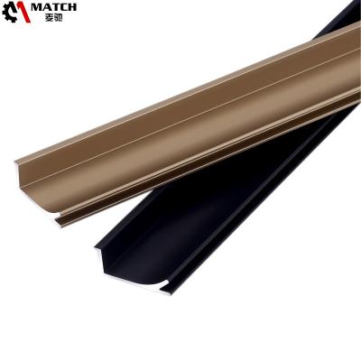 China Modern Sale Upholster Aluminum Ceramic Tile Transition Ledge Strip Trim for sale