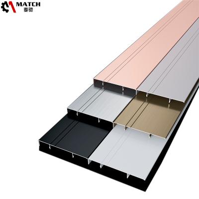 China Modern Custom Wall Line With LED Light Tile Trim Trim With Floor Edge for sale