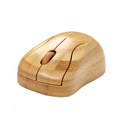 China Convenient Receiver Computer Optical Bamboo Mouse Accessories Wireless Usb Mouse For Home Office for sale