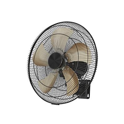 China 220 Volt Wall Fan Hotel Socket Super Energy Saving British Metal Blades for sale