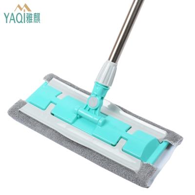 China China Supplier Best Sustainable Selling Stronger Water Absorption Double Sided Flat Microfiber Floor Mop for sale