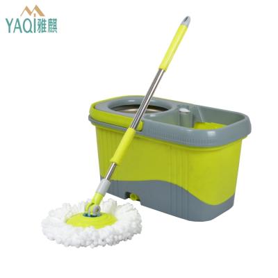 China Best Viable Selling Dual Color Floor 360 Degree Rotary Broom Mop Cleaning Bucket With Factory Price for sale