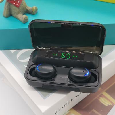 China Hot Sale 2021 TWS Ear Bud Headset Electronics F9 Wireless Earbuds Tws Audifonosblutooth (True Wireless Stereo) for sale