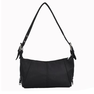 China Fashion Large Capacity Nylon Shoulder Bag Retro Hobo Bag Waterproof Underneath Bag for Girls for sale