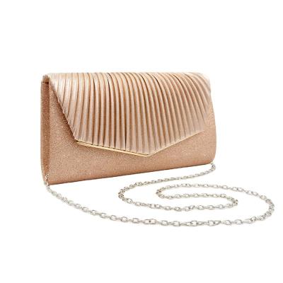 China Wholesale Polyester Customization Glitter Ladies Evening Clutch Bags 2022 Fashionable Luxury for sale