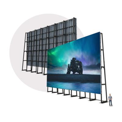 China Indoor by controlling the semiconductor LED display mode, high quality HD black TV LED display can be achieved for sale