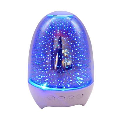 China Wireless Charger for Mobile Phone AUX/TF card/USB Music Player Colorful Radio LED Portable Speaker for sale