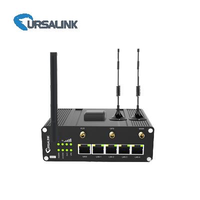 China Industrial applications UR35 3G 4G industrial router lte wireless router with PoE 48V for CCTV solution for sale