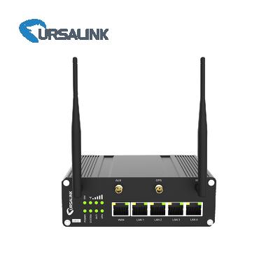 China RJ45 Ports Industrial Router UR35 5 Ethernet Industrial Router 3G 4G Applications Communication POE Wireless Router for sale