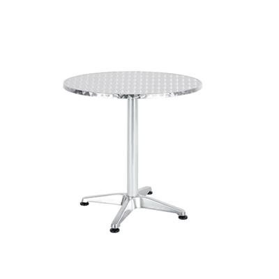 China Adjustable Round Bistro Table Stainless Steel 600mm (Other) for sale