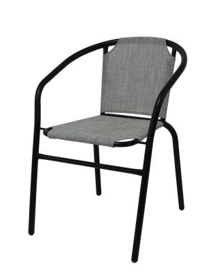 China Aluminum garden chair fashion mesh fabric chair/portable modern leisure chair/teslin chair for sale